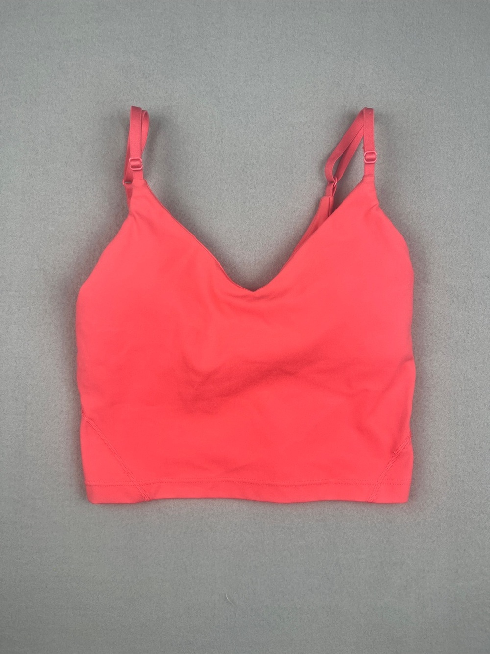 Lululemon Align Cropped Cami-tank top Coral Pink
Size: 2